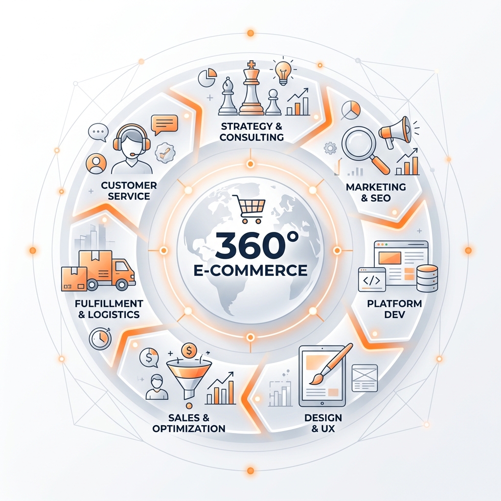 Estratégia de e-commerce em visão 360 graus
